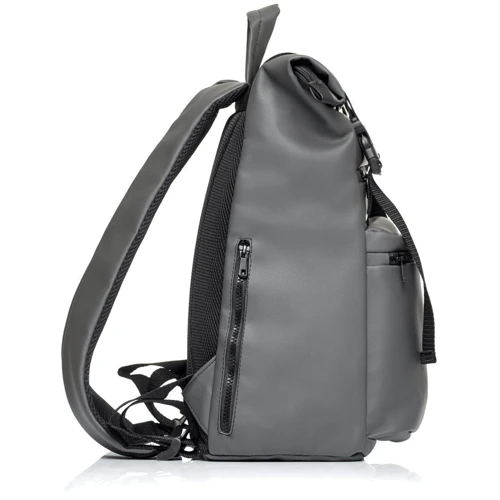 Мужской рюкзак Sambag RollTop LTT серый (24238009m): Фактура Гладкая, Матовая