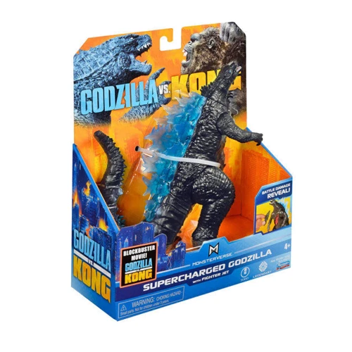 Фигурка Godzilla vs. Kong - Годзилла с суперэнергией и истребителем (35310) фото 5