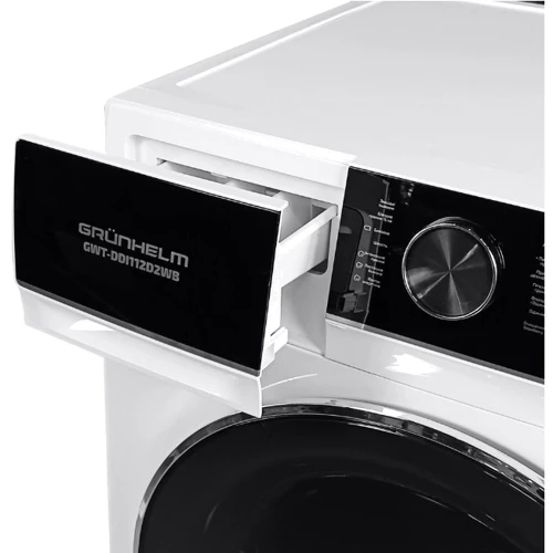 Стиральная машина Grunhelm GWT-DDI112D2WB: Сушка нет