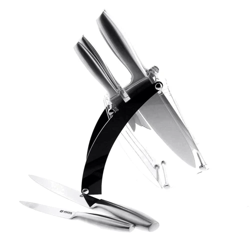 Набор кухонных ножей Vinzer Razor 9 пр. (50112): Наименование Набор кухонных ножей