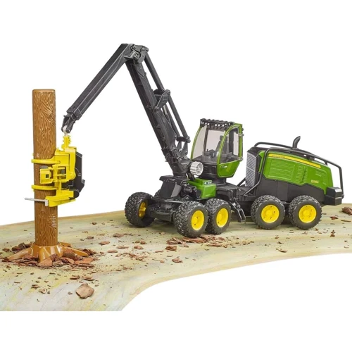 Автомодель Bruder Харвестер John Deere 1270G с 1 колодой (02135): Тип машинка спецслужб