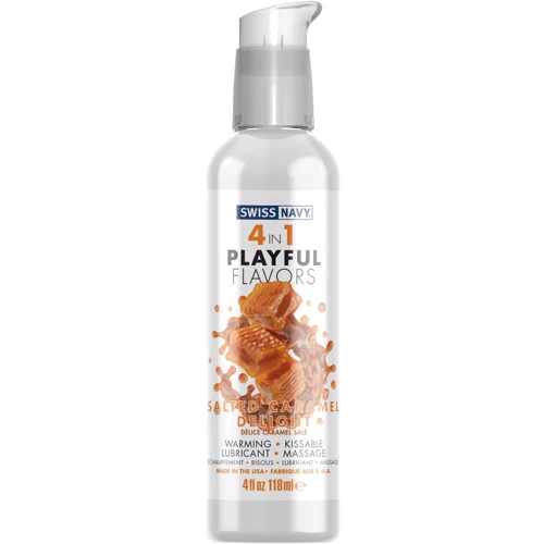 Лубрикант на водной основе Swiss Navy 4 In 1 Salted Caramel Delight 118 мл