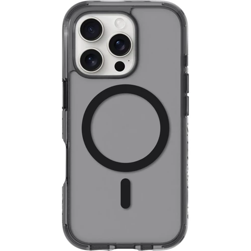 Чохол для iPhone LAUT CRYSTAL MATTER X MagSafe Clear/Black (L_IP24B_CMX_UB) для iPhone 16 Pro