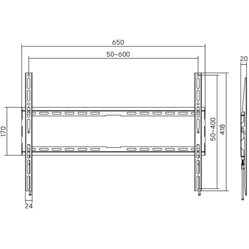 Кронштейн для ТВ AGN AGN80-460F