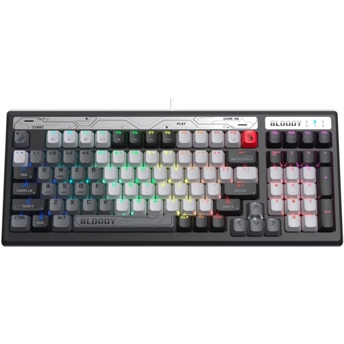Клавиатура A4-Tech Bloody B950 RGB Warrior Grey: Тип клавиш механический