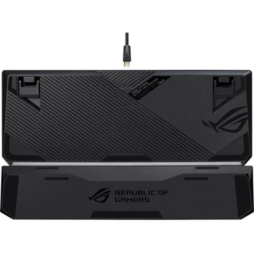 Клавиатура ASUS Strix Scope NX TKL Deluxe RGB Black (90MP00N6-BKRA00): Тип клавиатуры игровая