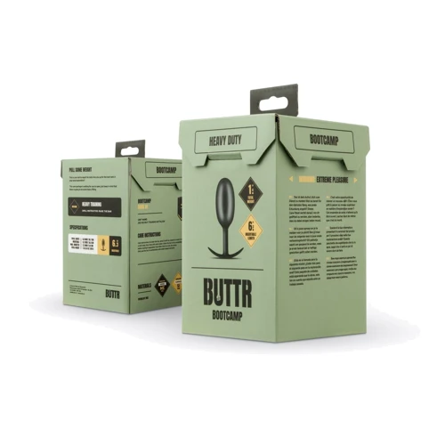 Анальная пробка BUTTR - Heavy Duty Weighted Butt Plug