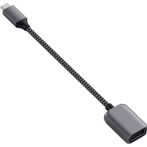 Адаптер Satechi Adapter USB-C to USB 3.0 Space Gray (ST-UCATCM): Додаткові роз'єми USB OTG