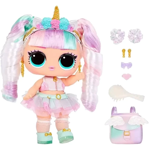 Игровой набор с мегакуклой L.O.L. Surprise! серии Big Baby Hair Hair Hair – Единорог (579717) фото 6