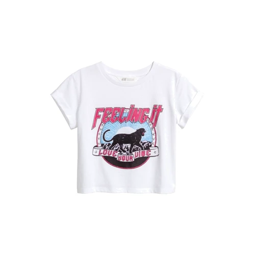 Футболка H & M 158-164 см біла