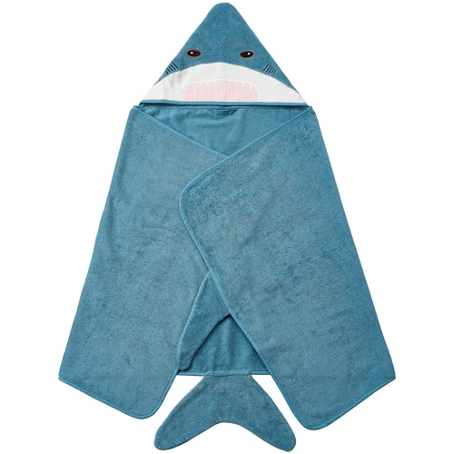 Десткое полотенце с капюшоном ІКЕА BLÅVINGAD 70х140 см (90528441): undefined undefined