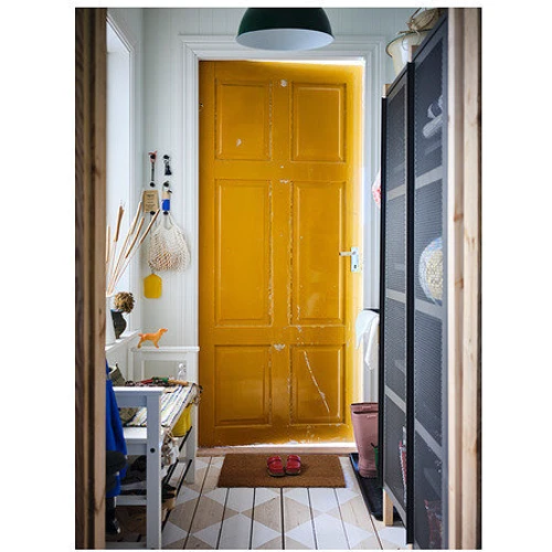 Лавка з полицями для взуття ІКЕА Hemnes 85х32х65 см Білий (00243800) фото 7