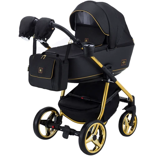 Коляска 2 в 1 Adamex Barcelona Polar (Gold) BR442 (624631): Тип коляски универсальная коляска (2-в-1)