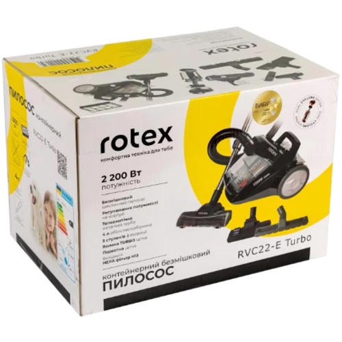 Пылесос Rotex RVC22-E Turbo фото 7