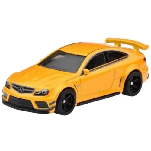 Машинка Hot Wheels Mercedes-Benz C63 AMG Coupe Black Series (GJT68/HKF23): Матеріал Металл