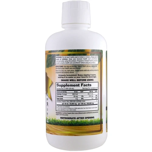 Dynamic Health Noni Juice Сік ноні 946 мл: Форма випуску рідина
