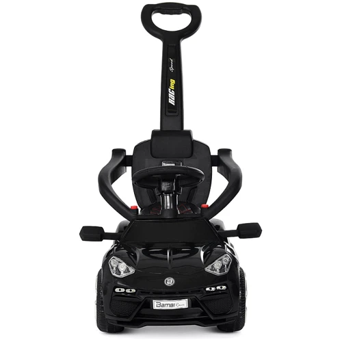 Дитячий електромобіль-толокар 2в1 Bambi чорний (M 3591L-2)