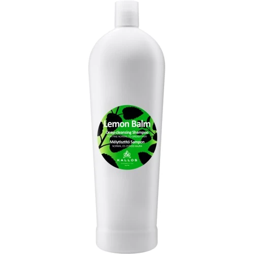 Kallos Cosmetics Lemon Balm Шампунь для нормальных и склонных к жирности волос Глубокое очищение 1000л