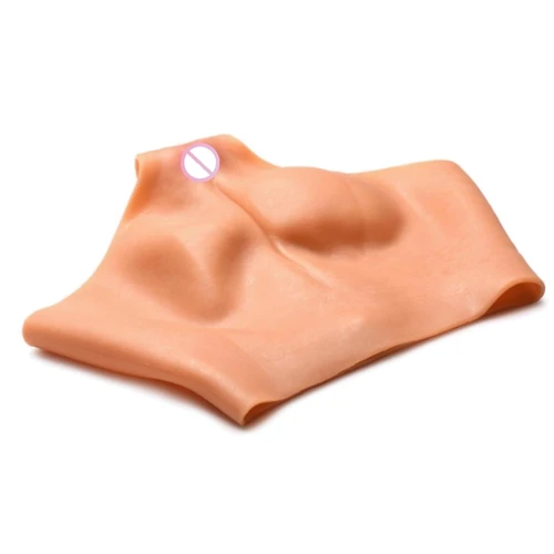 Накладна вагіна Master Series Silicone Vagina + Butt Panties - Small