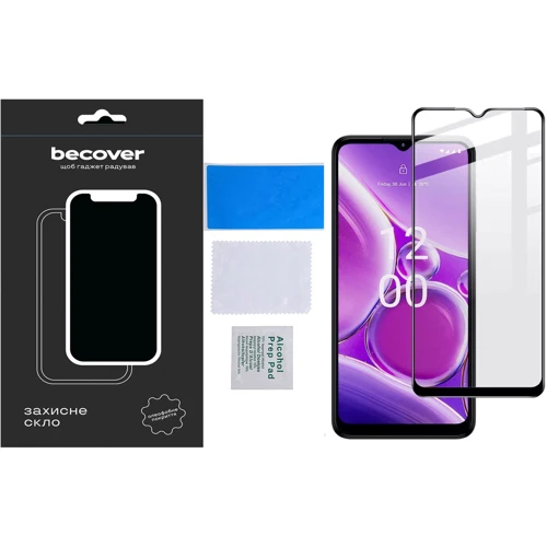 BeCover Tempered Glass Black for Nokia G42 5G (710729)