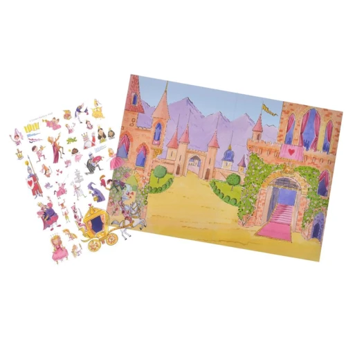 Перекладні наклейки Scribble Down Замок, А5