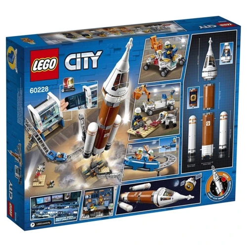 Конструктор LEGO City Космическая ракета и пункт управления запуском (60228): Серия City