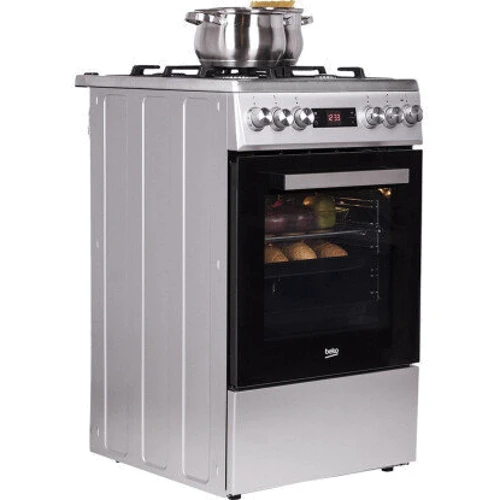 Плита комбинированная Beko FSM52335DS: Размеры 85x50x60 см