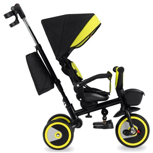 Трехколесный велосипед MoMi Invidia 5 в 1 (black): Рекомендуемый возраст от 1 года