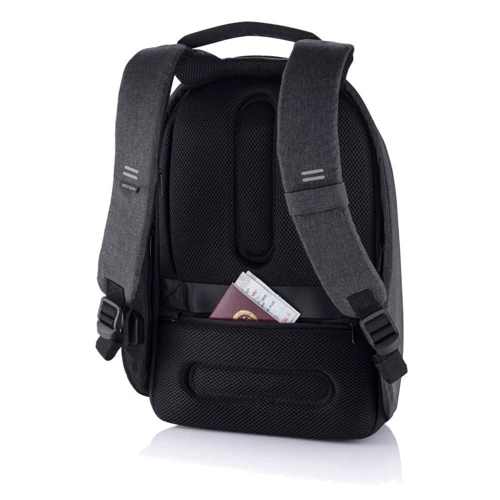 Рюкзак антивор XD Design Bobby Hero Black черный (P705.291): Тип ручки Плечевой ремень, Короткая ручка