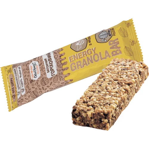 Батончик гранола Oats&Honey Ореховый бокс 24 шт х 40 г (4820013335304) фото 2
