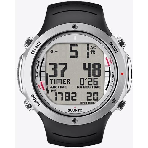 Смарт-часы Suunto D6i Elastomere Watch (SS018402000): Время работы 2 года