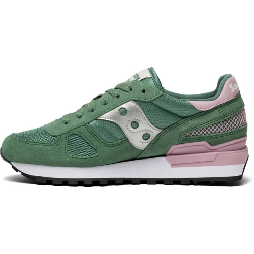 Кроссовки Saucony Shadow Original (1108-796s) 40 (9.5) зеленые натуральная замша всесезон: Материал верха Текстиль, Натуральная замша