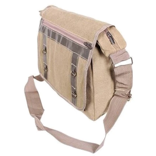 Мужская сумка почтальонка Monsen бежевая (10303227-beige): Страна производитель Тайвань