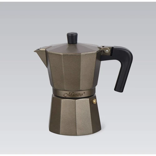 Гейзерная кофеварка Maestro на 3 чашки 150 мл (MR-1666-3-BROWN)