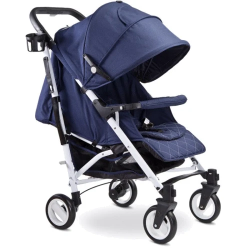 Коляска-трость Caretero Sonata navy : Возможность установки люльки нет