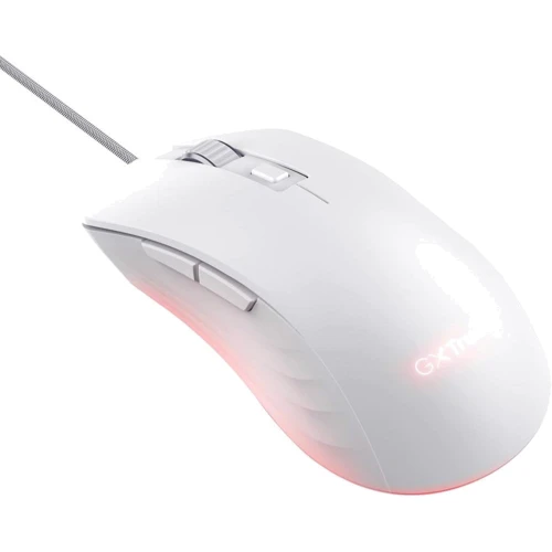 Мышь Trust GXT924 Ybar+ USB White (24891): Эргономика для правой руки