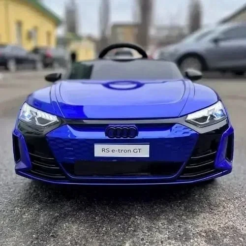 Дитячий електромобіль Bambi Racer Audi Audi e-tron GT синій (M 4938EBLRS-4) фото 13
