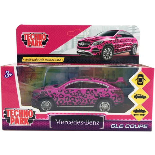 Автомодель Technopark GLAMCAR - MERCEDES-BENZ GLE COUPE (розовый)