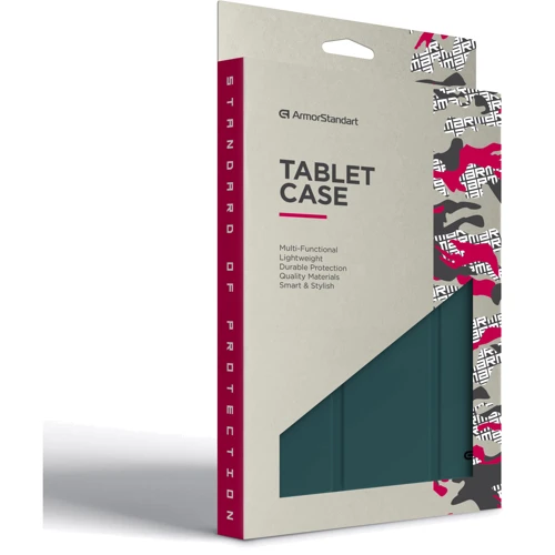 Аксессуар для iPad ArmorStandart Flex Case Dark Green for iPad 10.9 (2022 / 2024) / iPad 11 2025 (ARM84458)