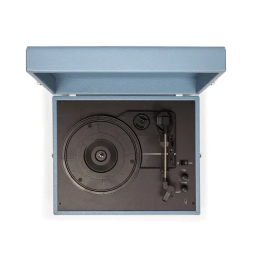 Виниловый проигрыватель Crosley Voyager (Washed Blue): Материал тонарма Алюминий