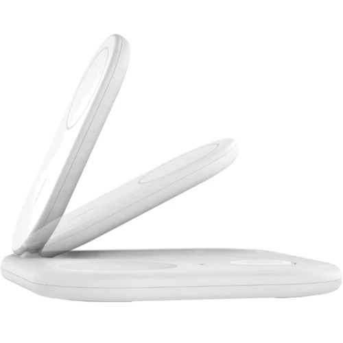 Зарядное устройство Belkin Wireless Charger Magnetic 15W White (WIZ029VFWH) for iPhone 16 I 15 I 14 I 13 I 12 series, Apple Watch and Apple AirPods: Тип беспроводное