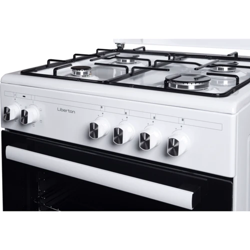 Плита комбинированная Liberton LGC-2461W: Размеры 83х59.8х61 см