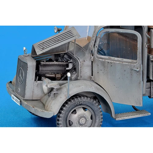 Сборная модель MiniArt Немецкий грузовой автомобиль L1500S / German cargo truck L1500S (MA35142) фото 4
