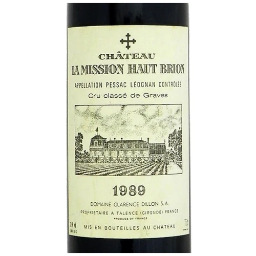 Вино Chateau La Mission Haut Brion 1989 красное сухое 0.75 л (BW47311): Страна производитель Франция