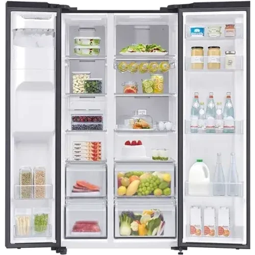 Холодильник Side-by-Side Samsung RS65DG54M3B1: Размеры ВxШxГ, см 178х91.2х71.6