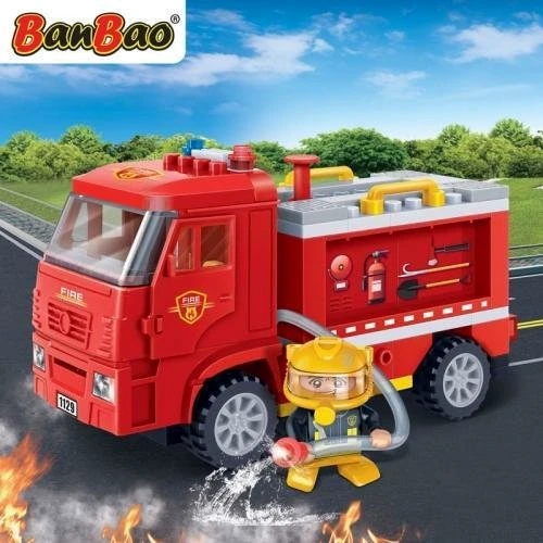Конструктор BanBao Пожежні Пожежна машина 126 ел. (7116): Виробник BanBao