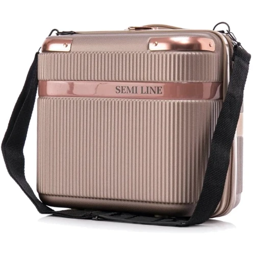 Бьюті-кейс Semi Line 16L Champagne шампань (T5668-1): Стать Женский