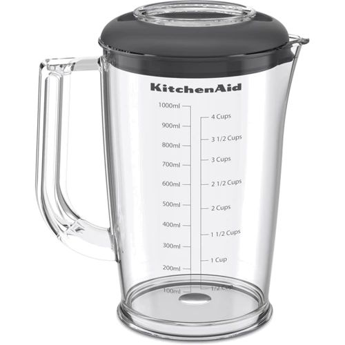 Блендер KitchenAid Go 5KHBRV05BM 12V (без акумулятора): Об'єм чаші, л 1