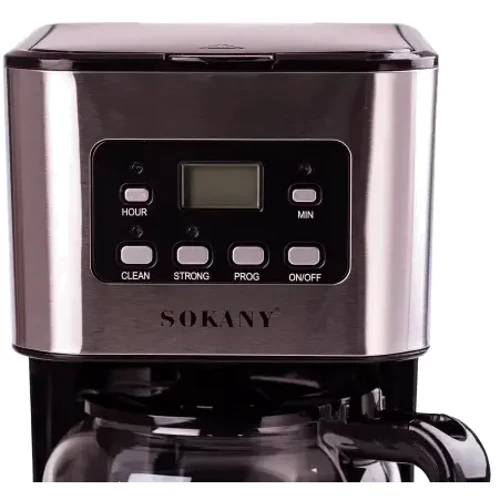 Кавоварка Sokany CM-121E: Використовувана кава молотый