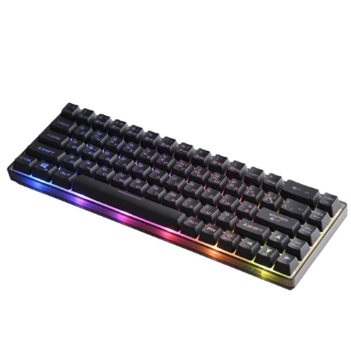 Клавиатура 2E Gaming KG345 RGB 68key USB UA Transparent (2E-KG345TR): Тип клавиатуры игровая